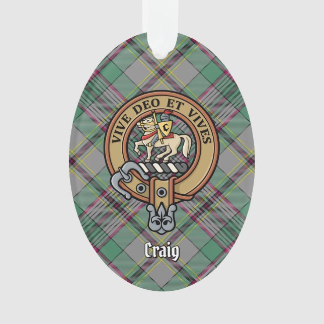 Clan Craig Crest Ornement (devant)
