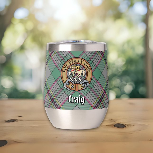 Clan Craig Crest sur Tartan (Créateur téléchargé)