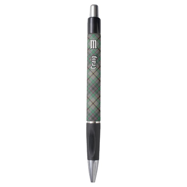 Clan Craig Stylo Tartan (Devant (Vertical))