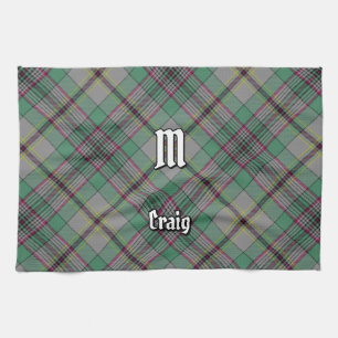 Clan Craig Tartan Serviette de cuisine