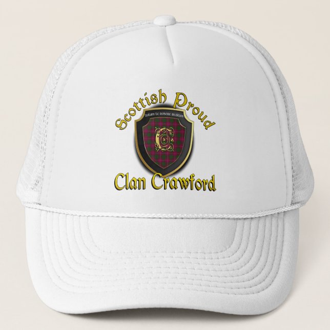 Clan Crawford Casquette de dynastie écossaise (Devant)