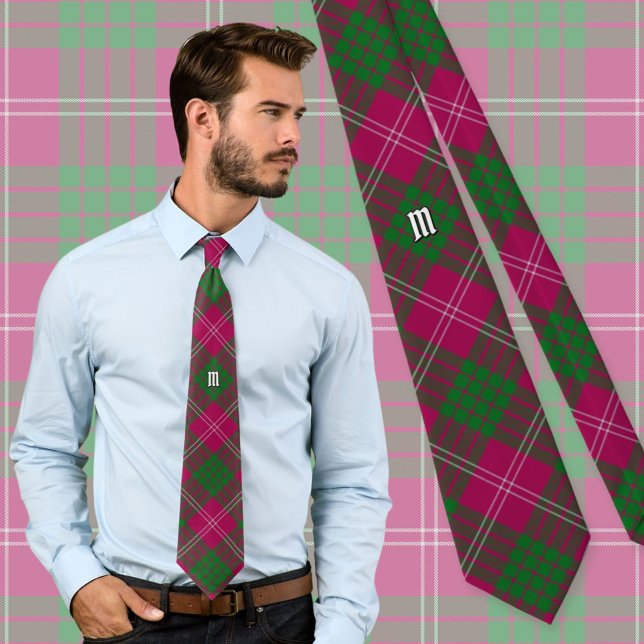 Clan Crawford Tartan Cravate (Créateur téléchargé)