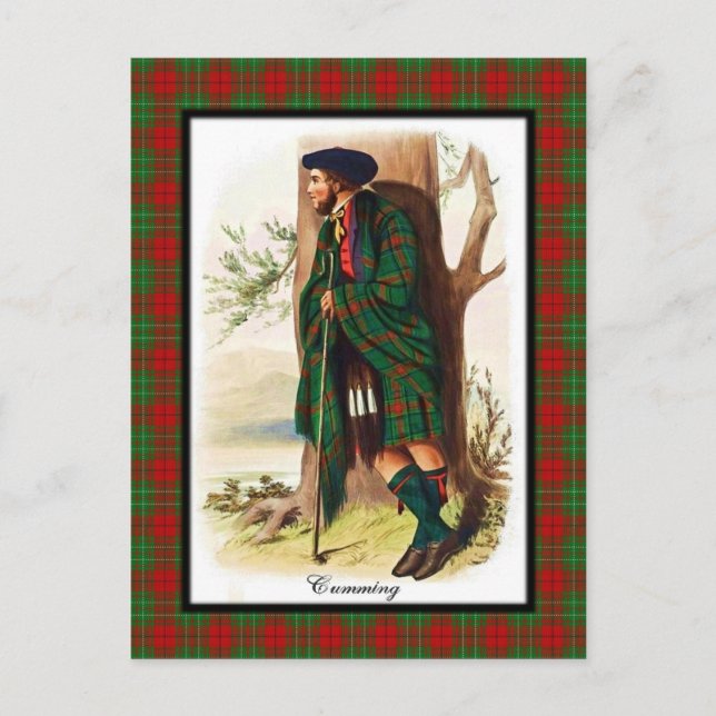Clan Cumming Scottish Dreams Carte postale (Devant)