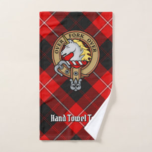 Clan Cunningham Crest sur Tartan