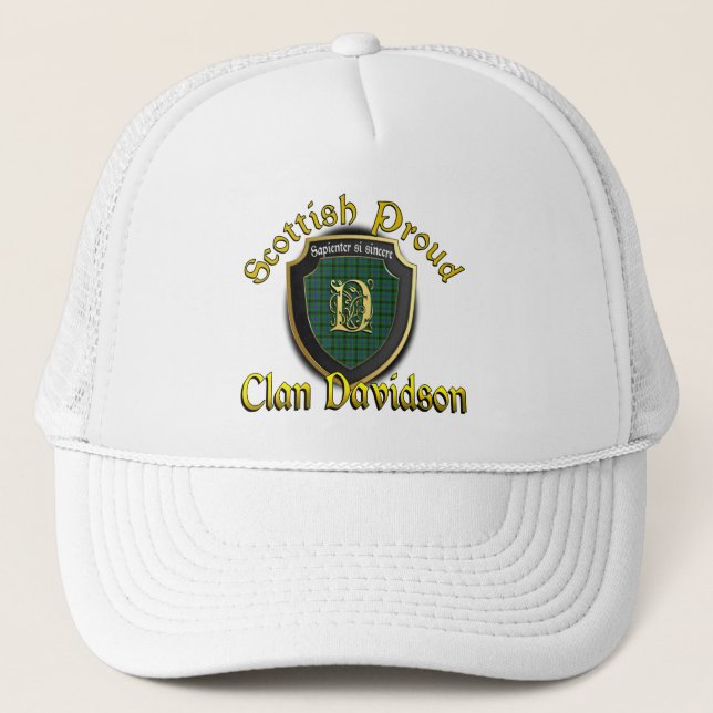 Clan Davidson Casquette de dynastie écossaise (Devant)