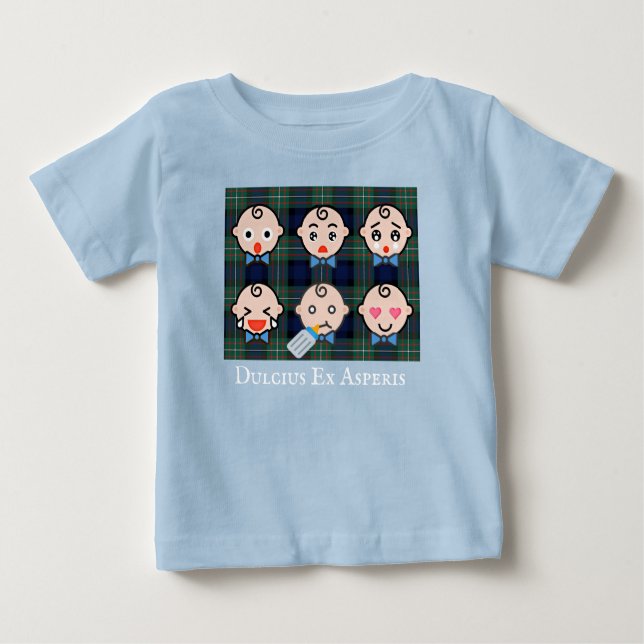 Clan de Ferguson de T-shirt de bébé (Devant)