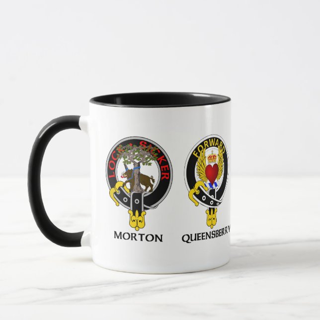 Clan Douglas 3 Crest Mug (Gauche)