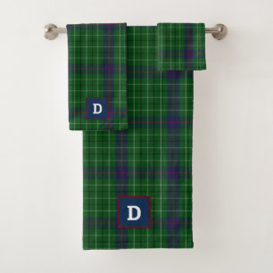Clan Duncan Tartan Plaid Monogrammé