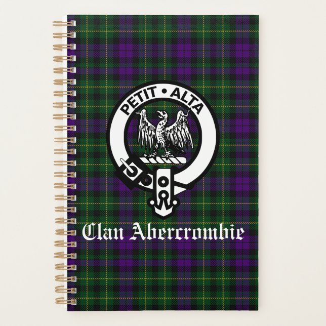 Clan écossais Abercrombie Crest & Tartan (Devant)