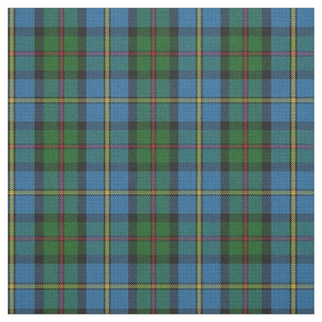 Clan écossais MacLeod de tissu de tartan de Harris (Échantillon)