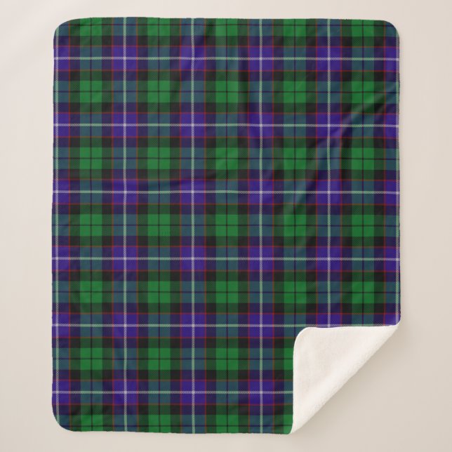 Clan écossais Mitchell Tartan Plaid (Devant)