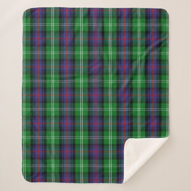 Clan écossais Sutherland Tartan Plaid (Devant)