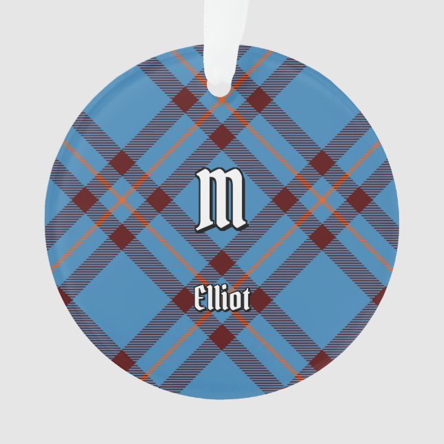 Clan Elliot Ancien Tartan Orament (devant)