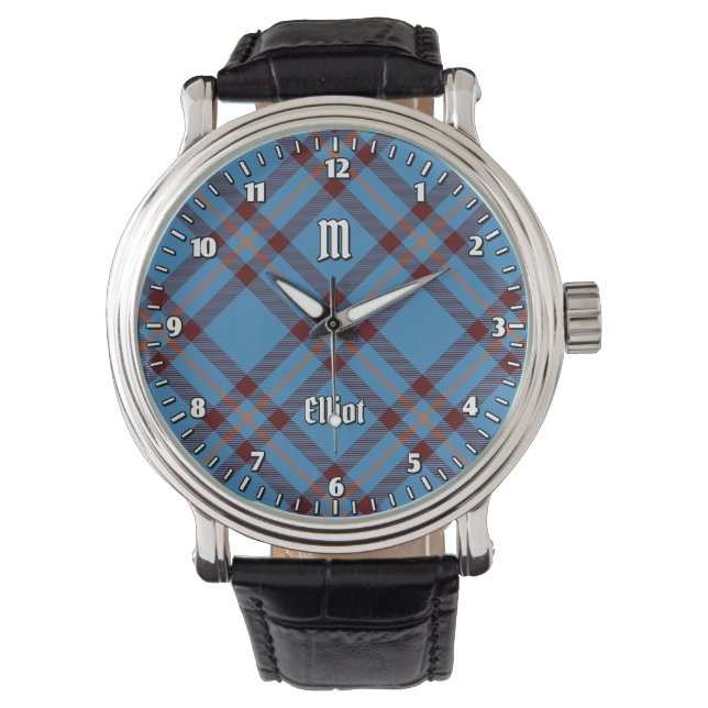 Clan Elliot Ancienne montre Tartan (devant)