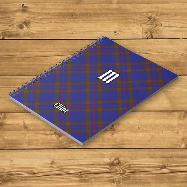Clan Elliot Carnet Tartan moderne (Créateur téléchargé)