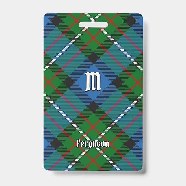 Clan Ferguson Chasse Tartan Badge (Avant)
