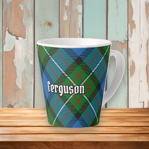 Clan Ferguson Tartan Latte Mug