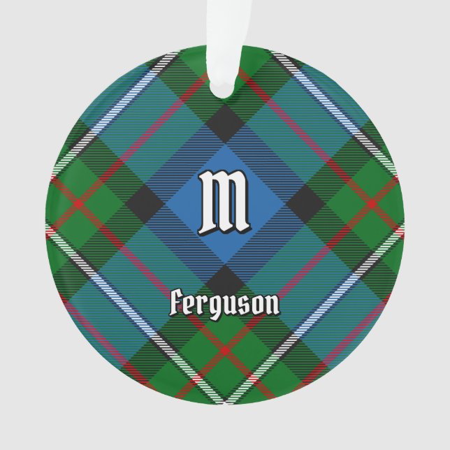Clan Ferguson Tartan Ornament (devant)