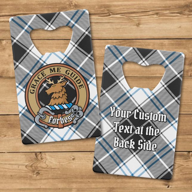 Clan Forbes Crest sur la robe Tartan (Créateur téléchargé)