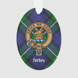 Clan Forbes Crest sur Tartan