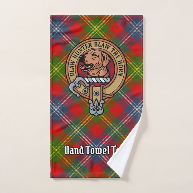 Clan Forrester sur Tartan (Serviette à main)