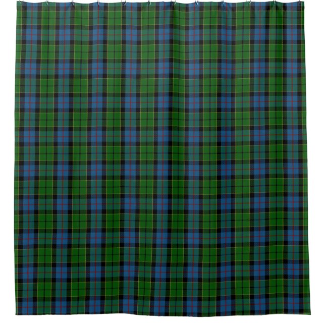 Clan Forsyth Forsythe Tartan Douche rideau (Devant)