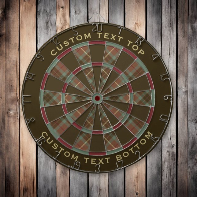 Clan Fraser Chasse Cible de flechettes Tartan Pati (Créateur téléchargé)