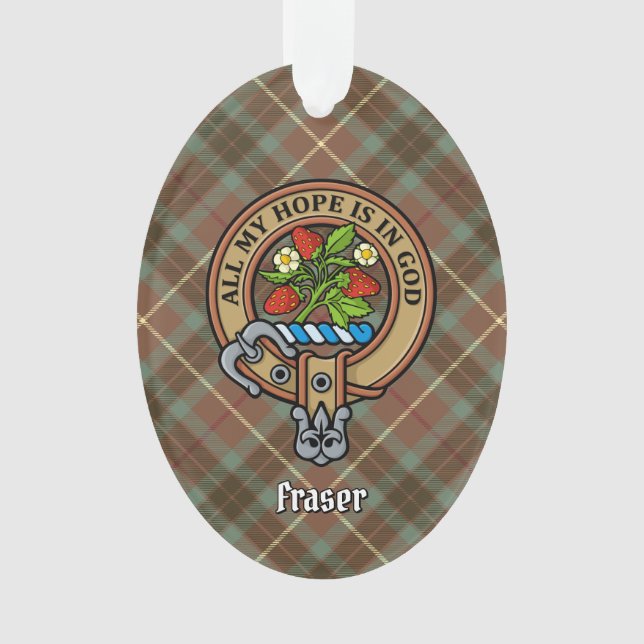 Clan Fraser Crest Orament (devant)