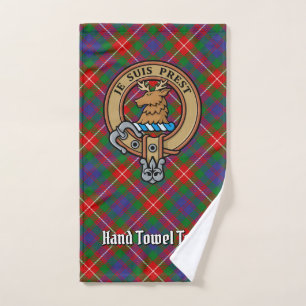 Clan Fraser de Lovat Crest sur Tartan