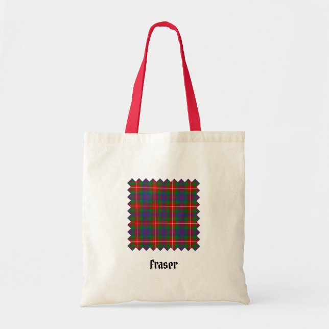 Clan Fraser du Sac fourre-tout Lovat Tartan (Devant)