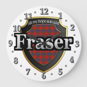 Clan Fraser Tartan Ecosse Dream Horloge