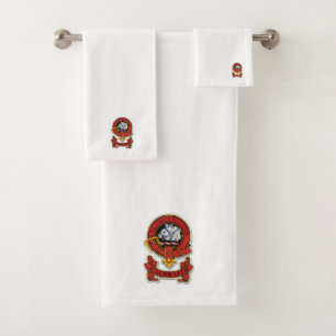 Clan Galbraith Crest Serviettes de bain