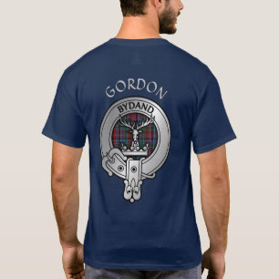 Clan Gordon Crest et T-shirt tatan rouge