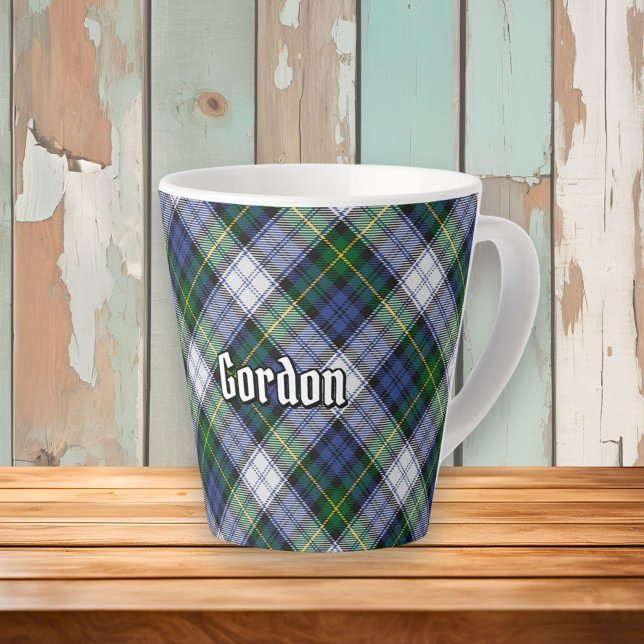 Clan Gordon habille Tartan Latte Mug (Créateur téléchargé)