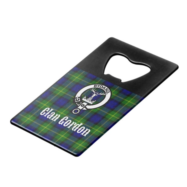 Clan Gordon Tartan Crest (Devant Angle)