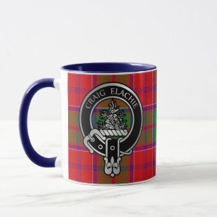 Clan Grant Crest & Tartan Mug