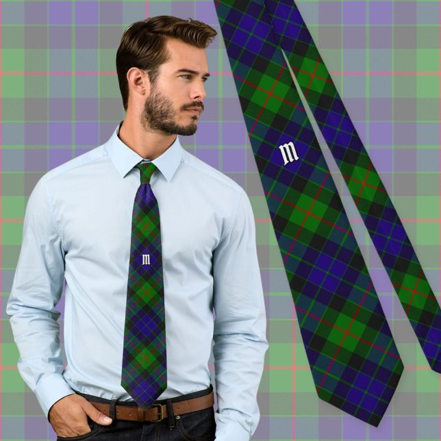 Clan Gunn Tartan Cravate (Créateur téléchargé)