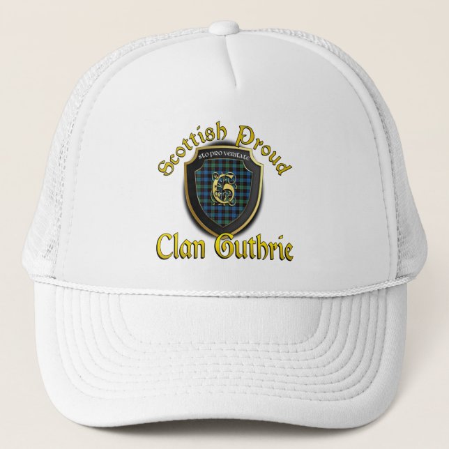 Clan Guthrie Casquette de dynastie écossaise (Devant)