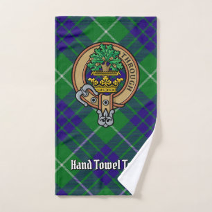 Clan Hamilton Crest sur la chasse Tartan