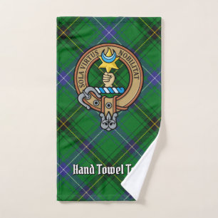 Clan Henderson Crest sur Tartan
