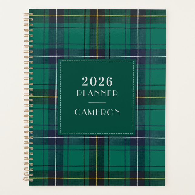 Clan Henderson Tartan À damiers 2026 (Devant)