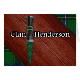 Clan Henderson Tartan Sgian Dubh Blade