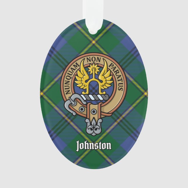 Clan Johnston Crest Orament (devant)