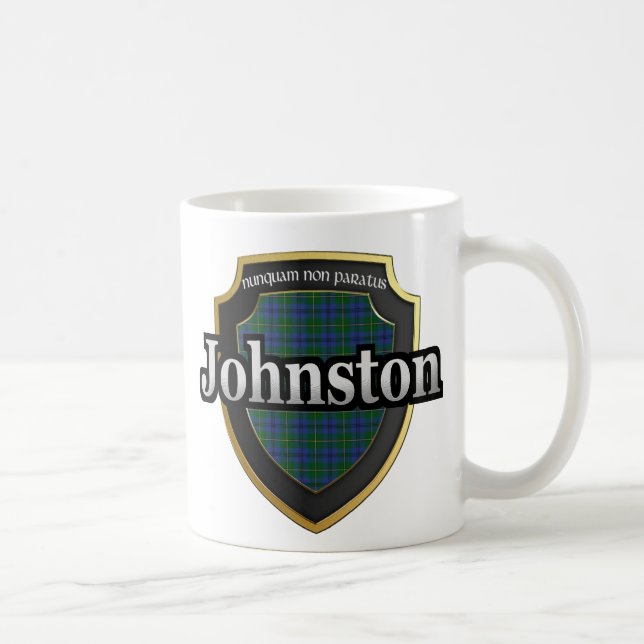Clan Johnston Dynastie écossaise Tartan Mugs Cups (Droite)
