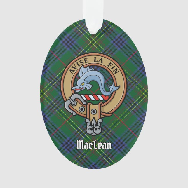 Clan Kennedy Crest sur Tartan (devant)