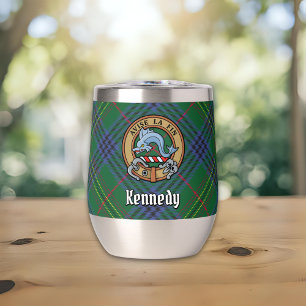 Clan Kennedy Crest sur Tartan