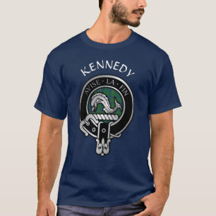 Clan Kennedy Crest & Tartan T-Shirt
