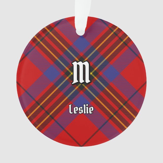 Clan Leslie Red Tartan (devant)
