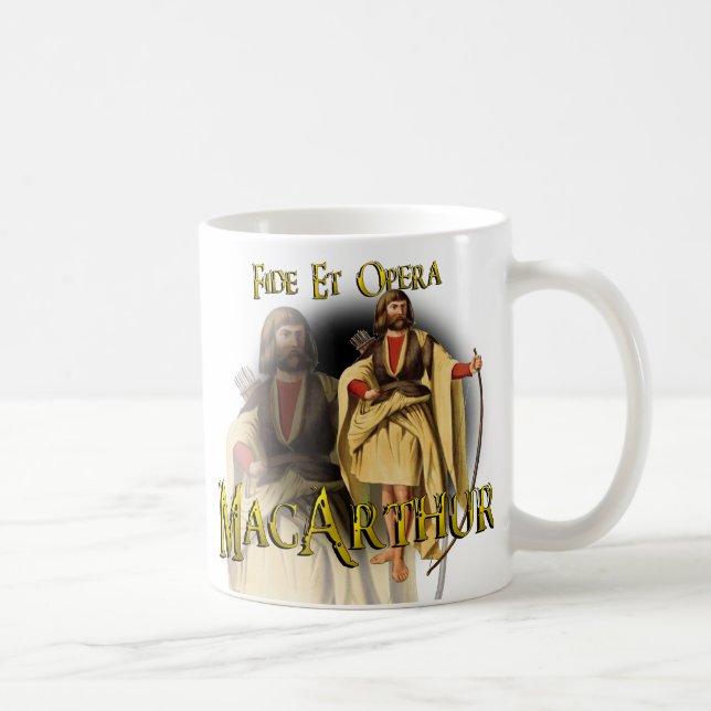 Clan MacArthur Old Scottish Mug (Droite)