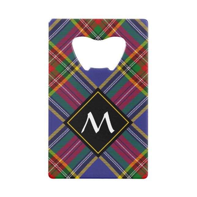 Clan MacBeth Tartan Ouverture de bouteille de cart (Devant)